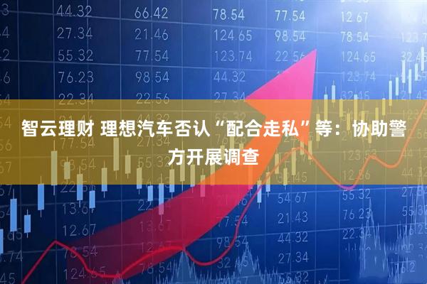 智云理财 理想汽车否认“配合走私”等：协助警方开展调查